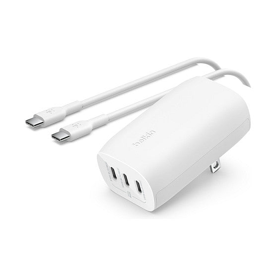 Belkin BOOST CHARGE 67W Ladegerät mit 3 USB-C, inkl. Kabel, w