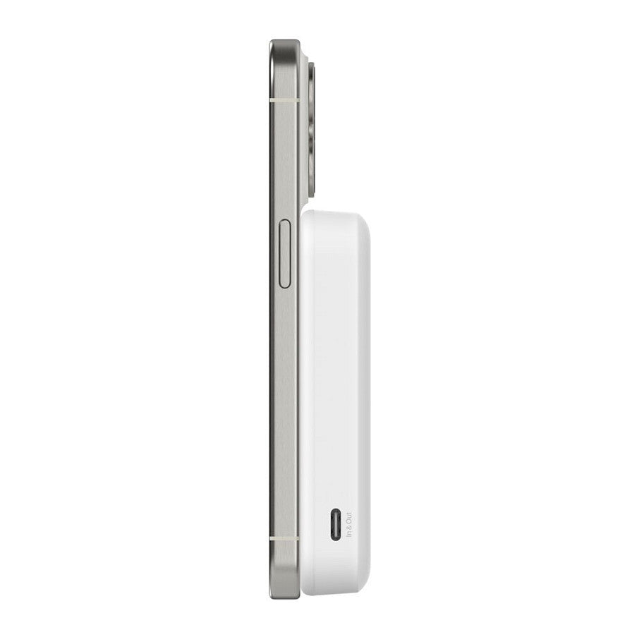 Belkin BoostCharge Pro Magnetische Powerbank Qi2 8K, white