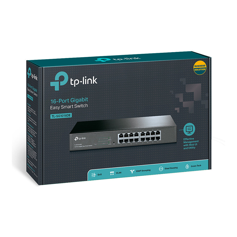 16P TP-Link TL-SG1016DE Metall M RM