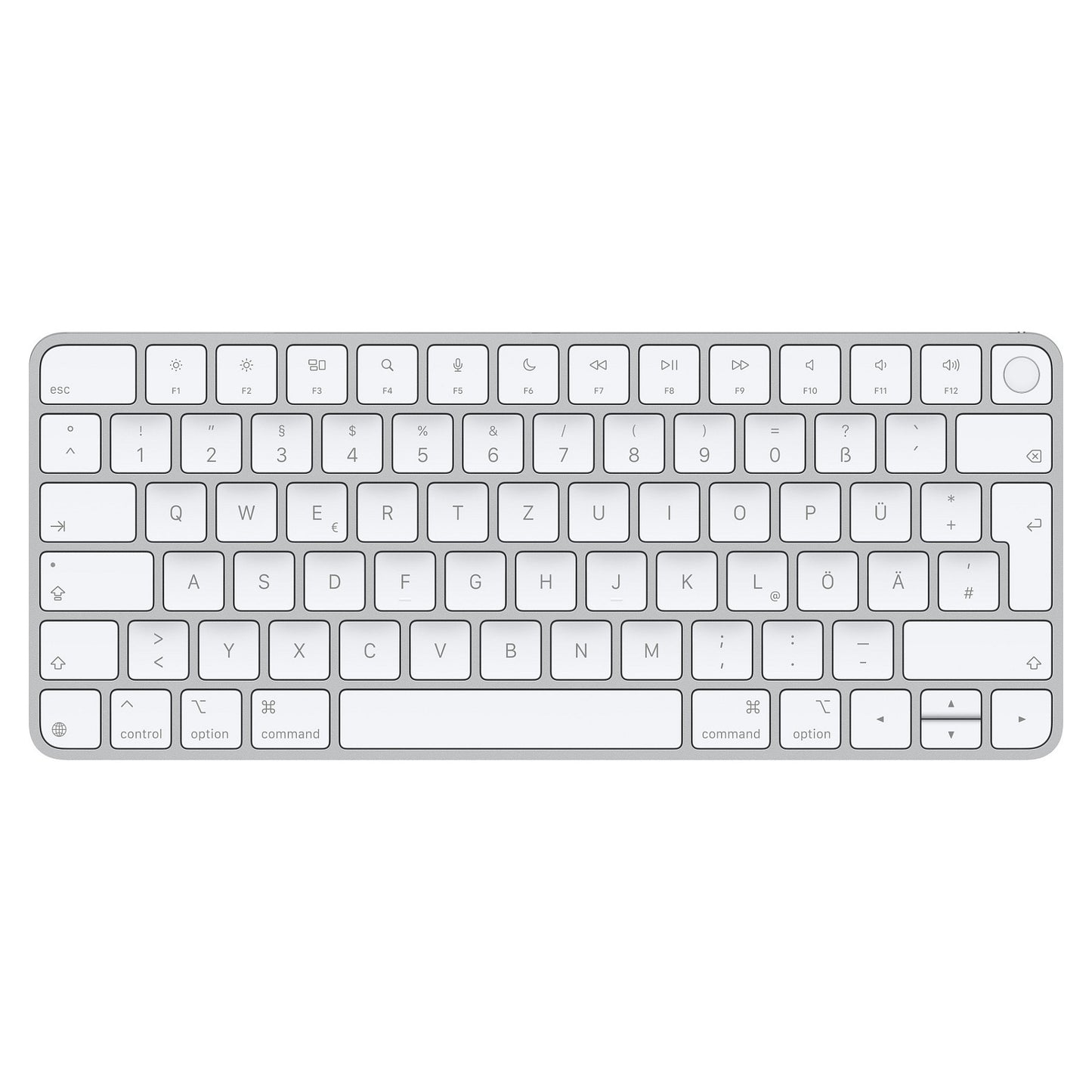 Apple Magic Keyboard with Touch ID for Mac models with Apple silicon - German