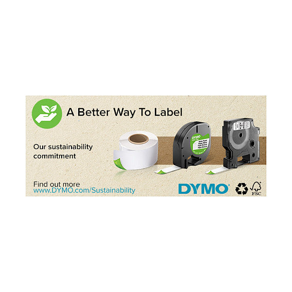 Dymo D1 Schriftband 9 mm x 7 m weis