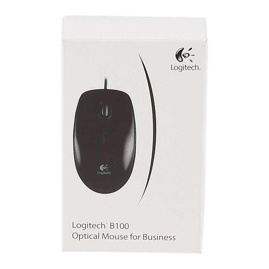 Logitech B100 optical USB black OEM