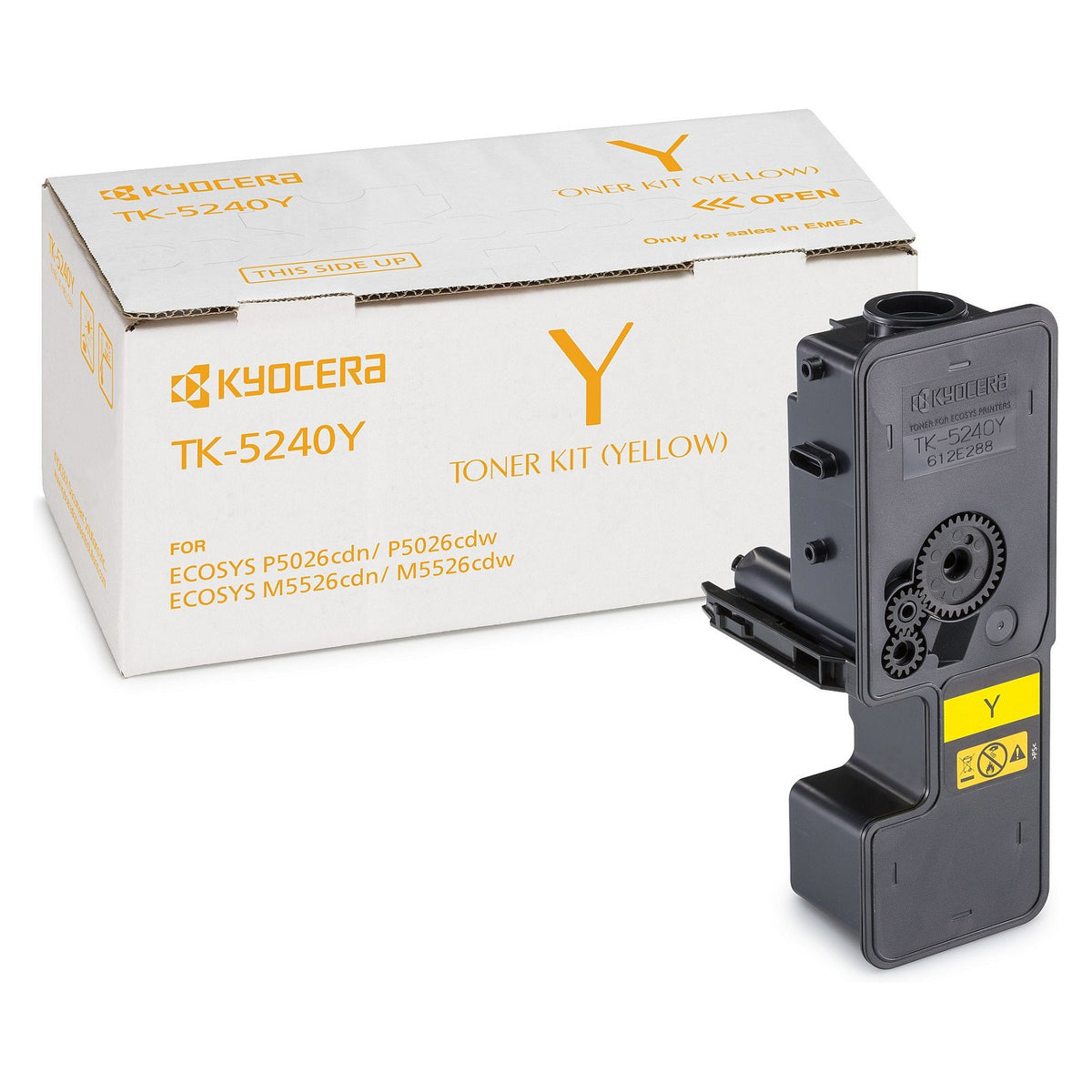 Kyocera Toner TK-5240Y Gelb bis zu 3.000 Seiten gem. ISO/IEC 19798