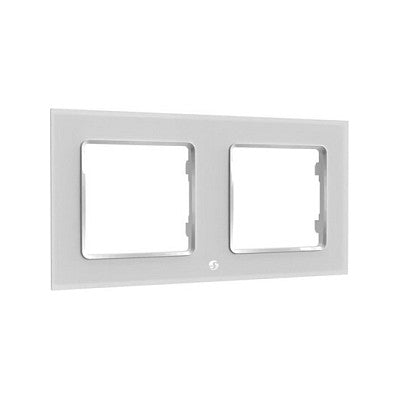 Shelly Accessories "Wall Frame 2" Wandtaster Rahmen 2-fach Weiß