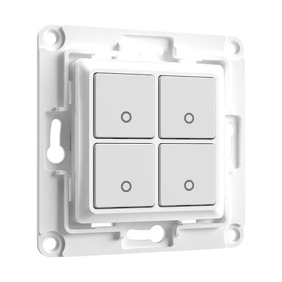 Shelly Accessories "Wall Switch 4" Wandtaster 4-fach Weiß
