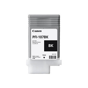 Canon Tinte PFI-107BK 6705B001 Schwarz 130ml