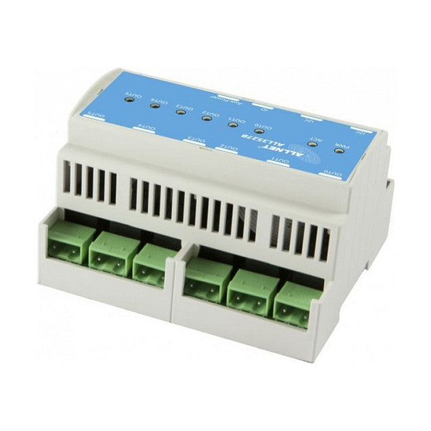 ALLNET MSR IO ALL3527B HUT / 6fach 250V/16A Relais Ausgang I2C