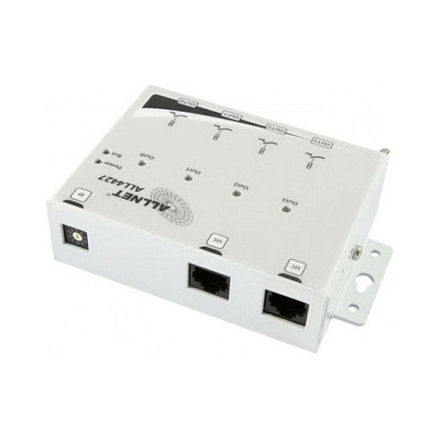 ALLNET MSR IO ALL4427 / 4 Port 250V/10A Relais im Gehäuse AUSGANG
