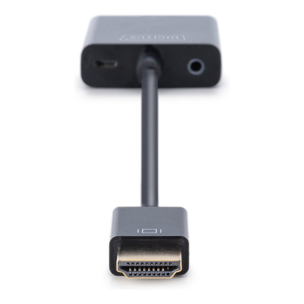 DIGITUS HDMI-Konverter HDMI-A -> VGA(D-Sub) schwarz