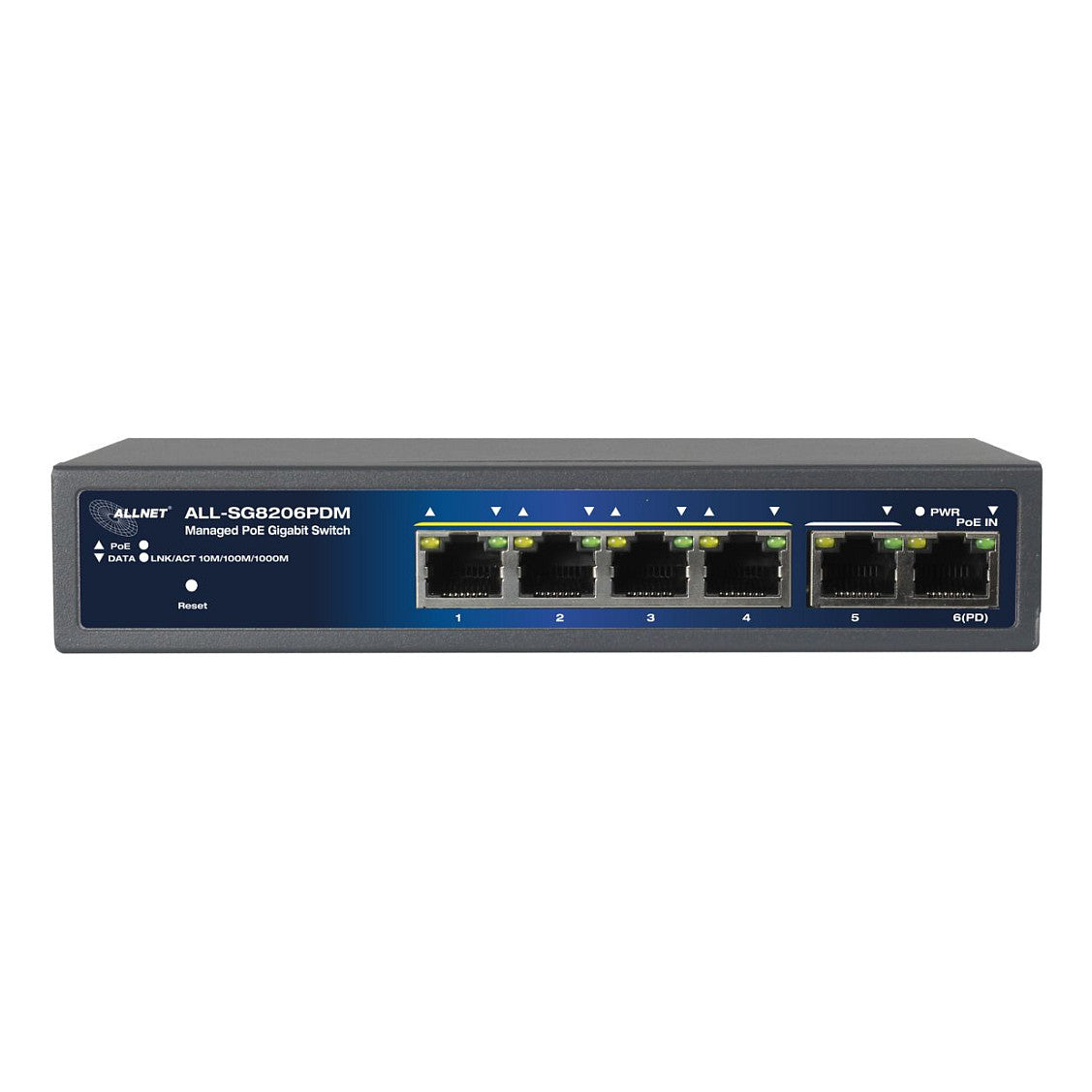 6P ALLNET ALL-SG8206PDM POE M