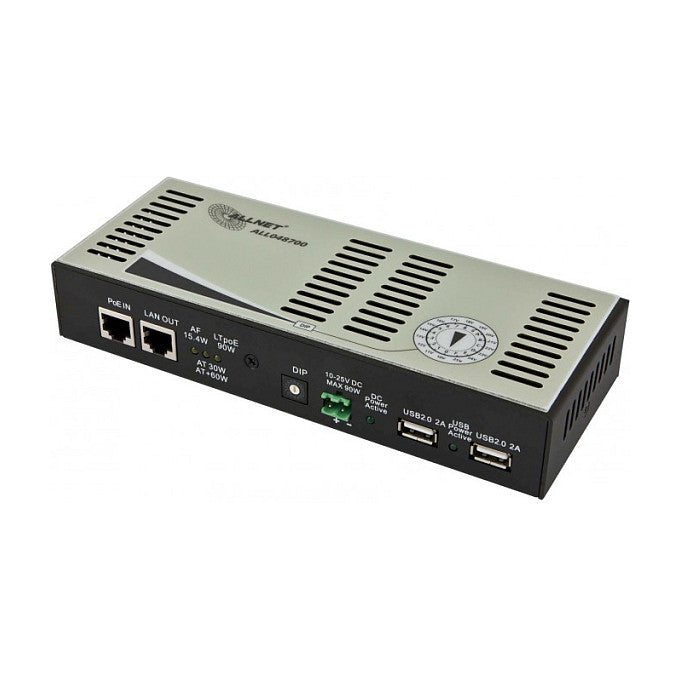 Z ALLNET PoE Splitter/Extractor LTPoE 90W 10-25V schaltbar ALL048700