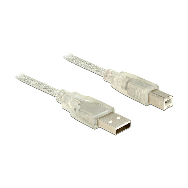 Kabel Delock A -> B St/St 5.00m tra