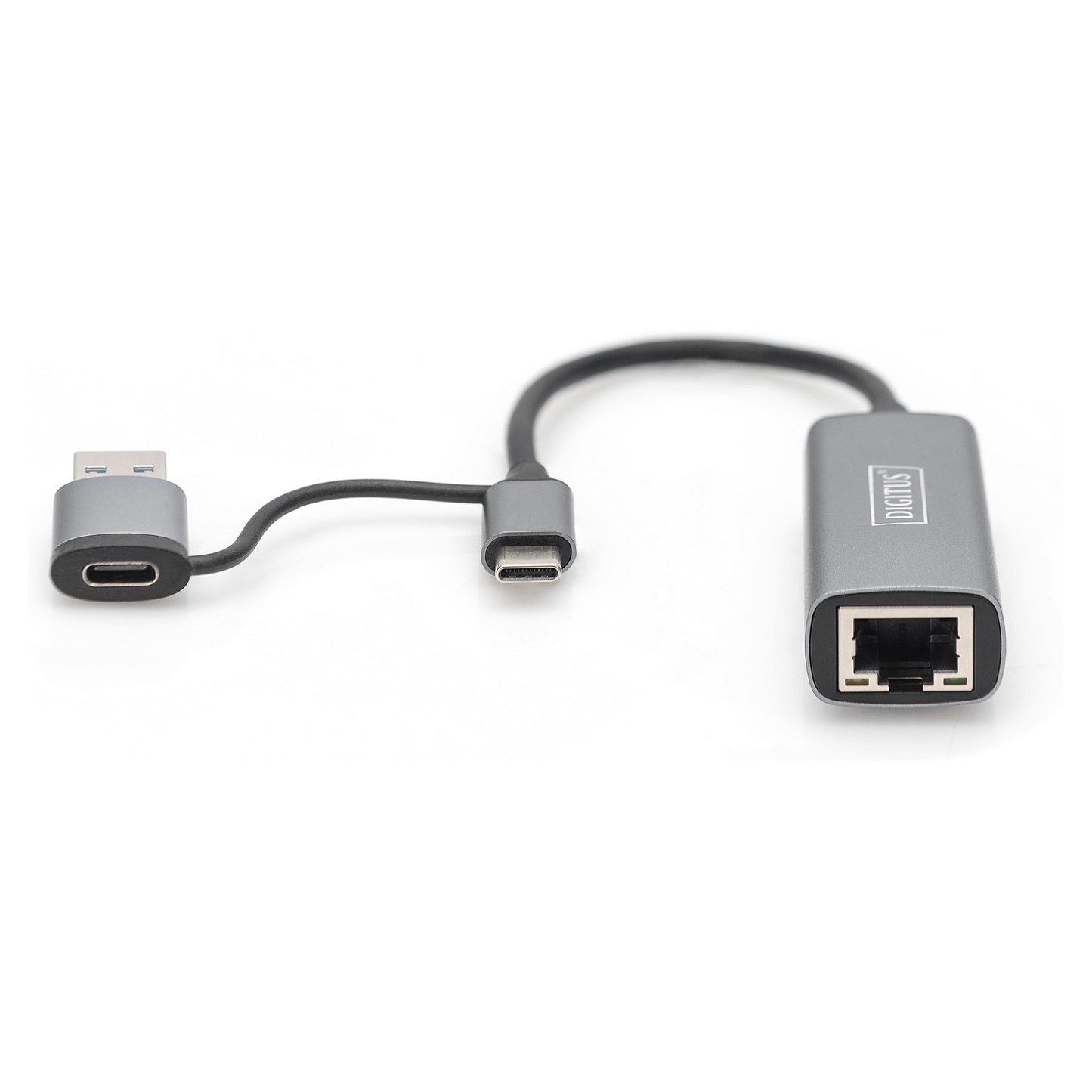 USB-C Adapter DIGITUS USB3.0/USB C 3.1 > 2.5G Ethernet