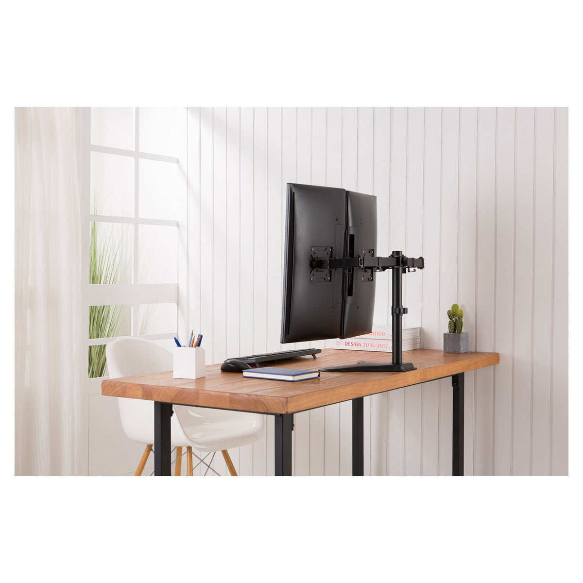 DIGITUS Dual Monitorständer, 2x 32", 2x 8 kg