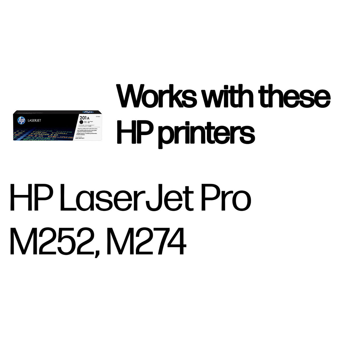 HP 201A original Toner cartridge CF400A black 1.420 pages standard capacity