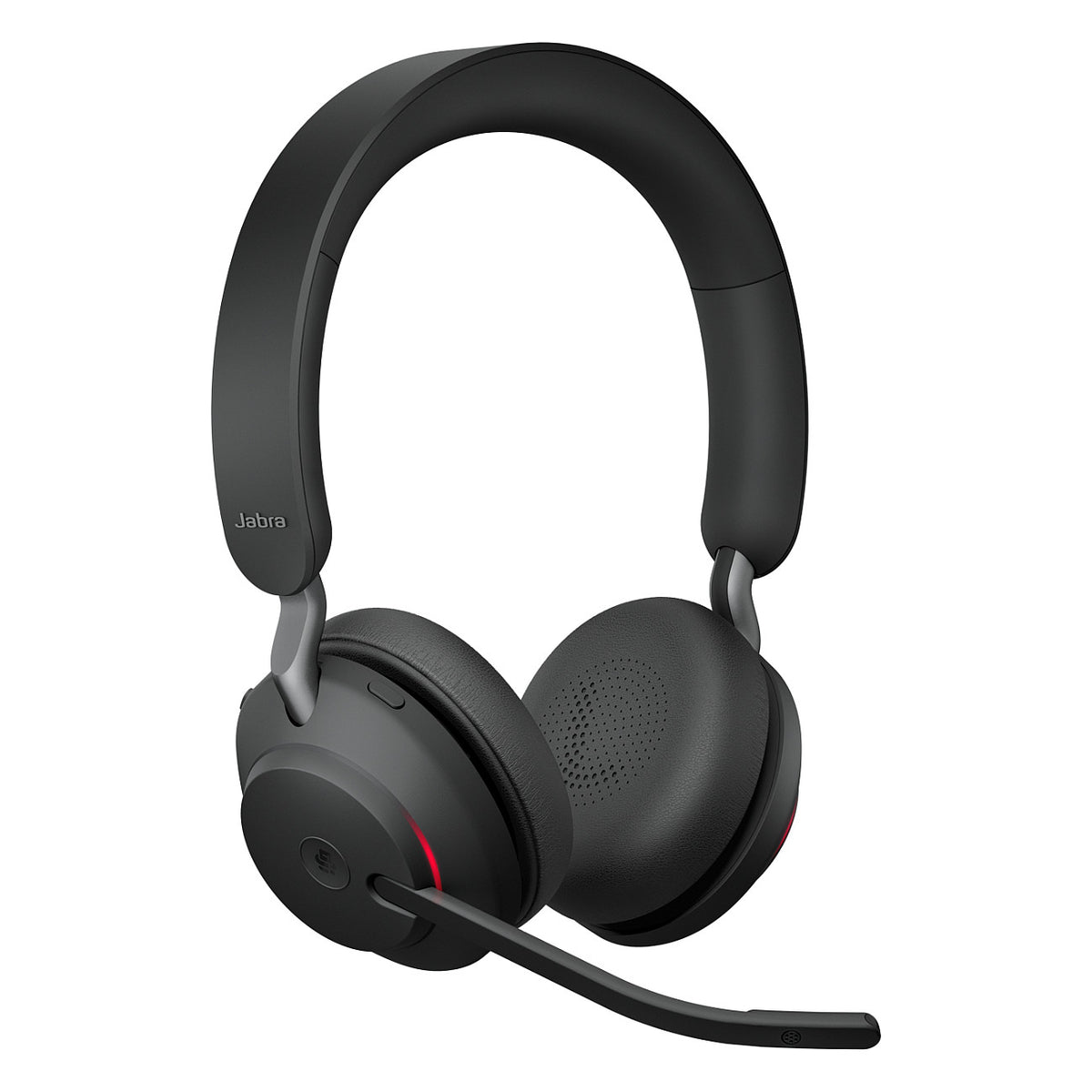 Jabra Evolve2 65 Stereo MS + Ladestation + Link 380 USB-C, schwarz