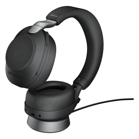Jabra Evolve2 85. Link380/390a UC Stereo Std Black