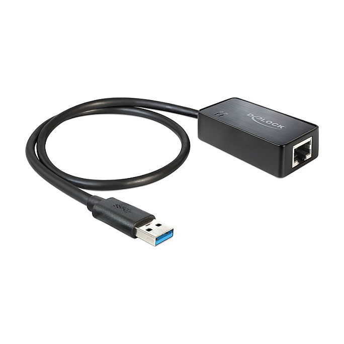 DeLock USB 3.0 > Gigabit LAN (ST-BU) Adapter Schwarz