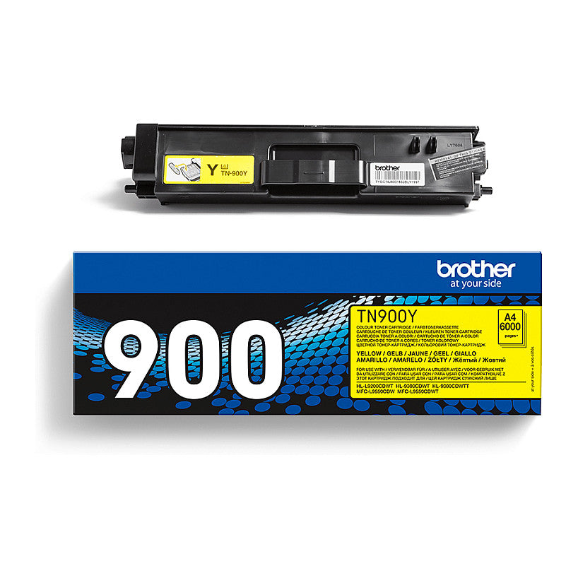 Brother TN900y - Gelb - Original - Tonerpatrone