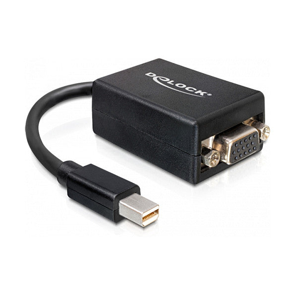Adapter mini DisplayPort 1.2 Stecker > VGA Buchse schwarz