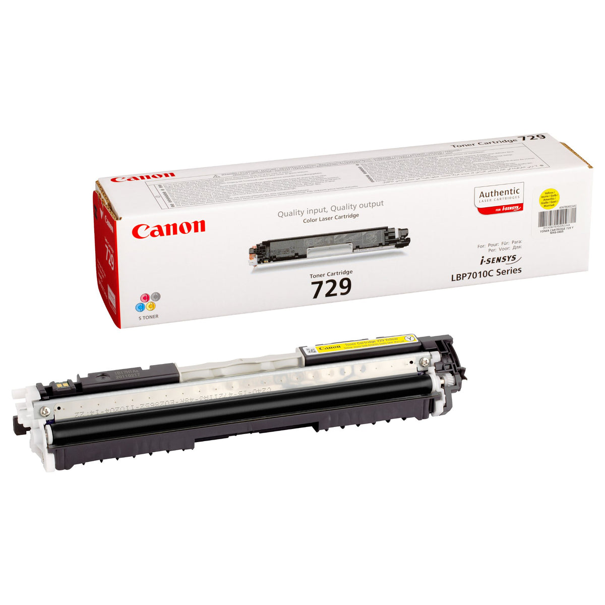 Canon Toner 729 Y Gelb 4367B002
