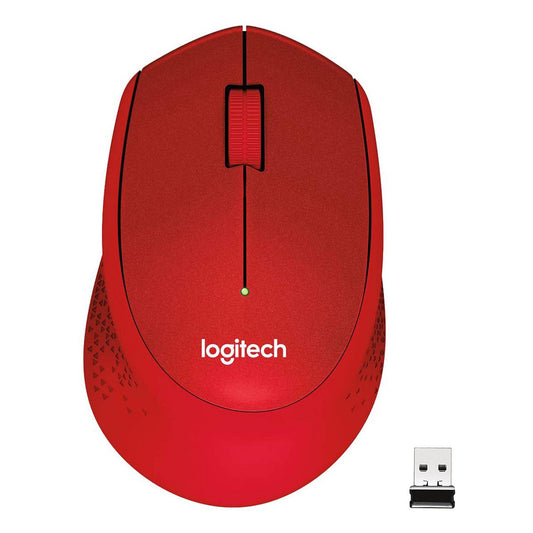 Logitech M330 Silent Plus wireless Rot