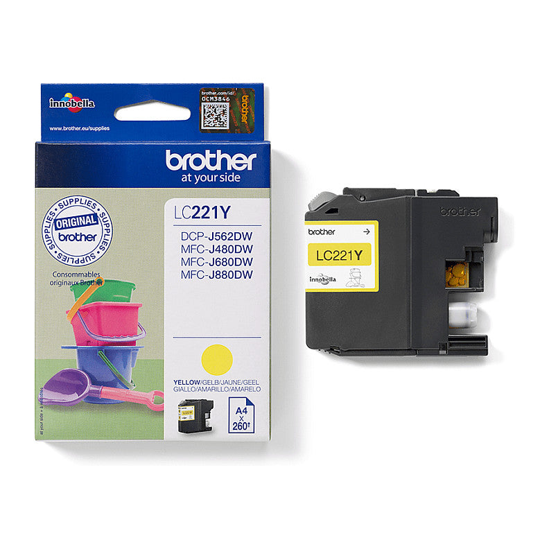 Brother LC221Y yellow
