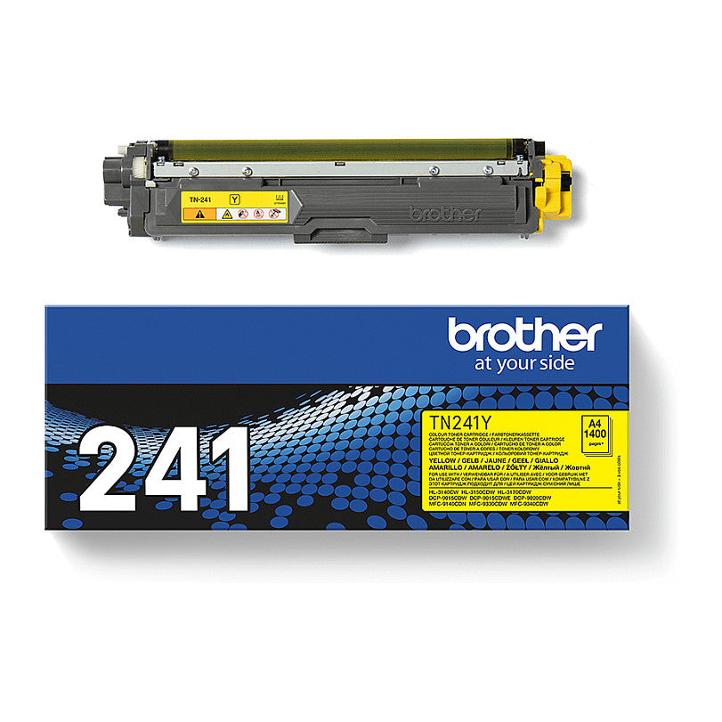 Brother Toner TN-241Y Gelb bis zu 1.400 Seiten nach ISO/IEC 19798