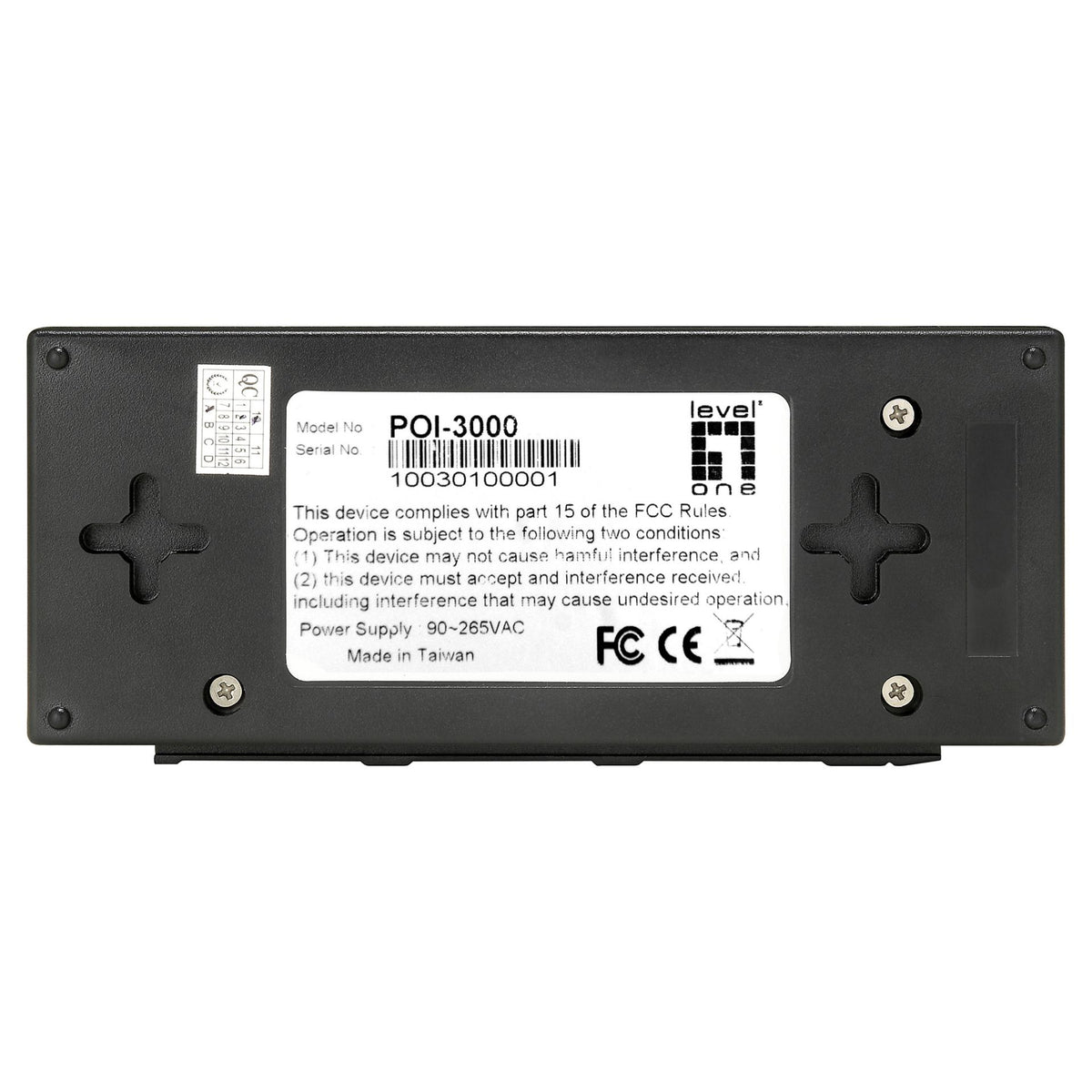 Z Level One POI-3000 GB High Power PoE