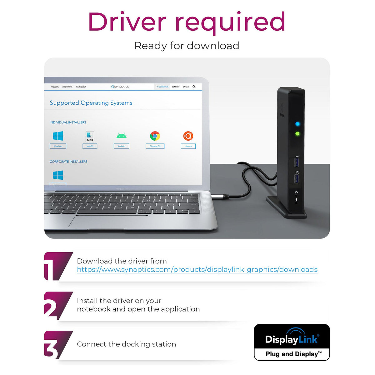 ICY BOX IB-DK2241AC USB 3.0 11-in-1 DockingStation