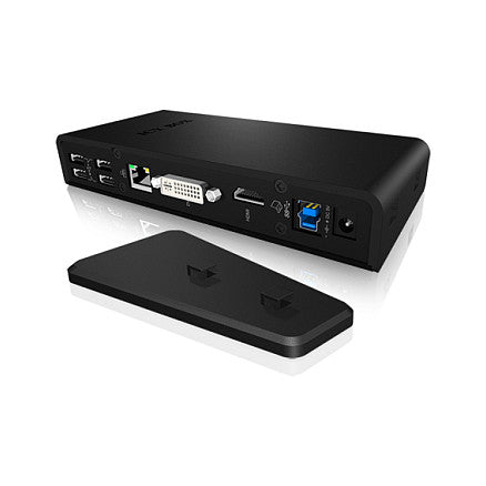 ICY BOX IB-DK2241AC USB 3.0 11-in-1 DockingStation