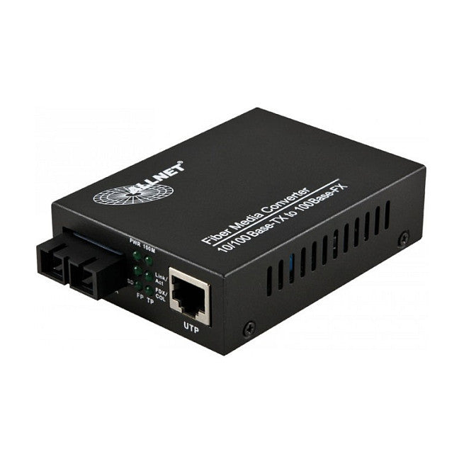Z ALLNET Medienkonverter 10/100BASE-TX auf 100BASE-FX Multimode SC Anschluss ALL-MC102-SC-MM