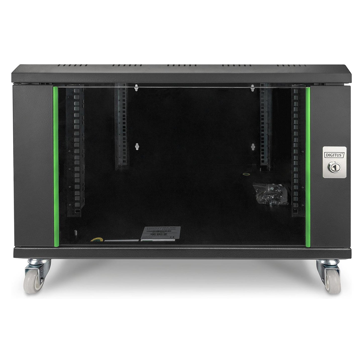 DIGITUS Laufrollen 4x Rollen 2x feststellbar 250kg pro Rolle