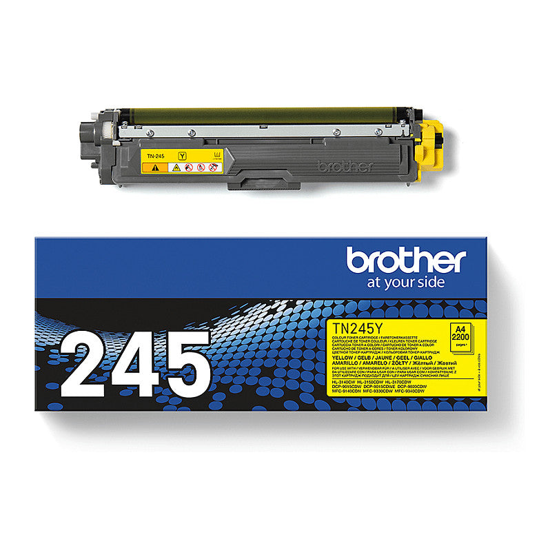 Brother Toner TN-245Y Gelb bis zu 2.200 Seiten nach ISO/IEC 19798
