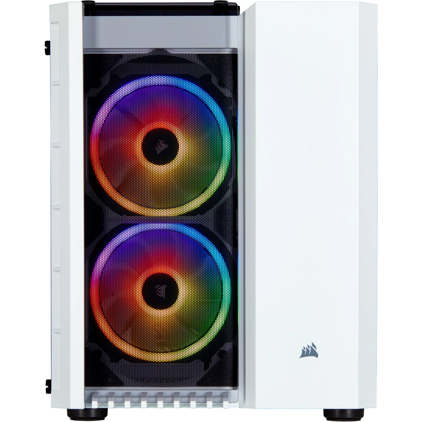 MIDI Corsair Crystal Series 280X RGB weiß. Glasfenster