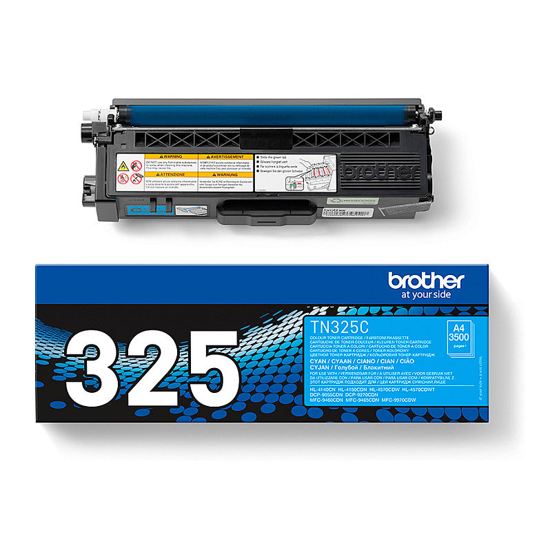 Brother Toner TN-325C Cyan bis zu 3.500 Seiten nach ISO 19798