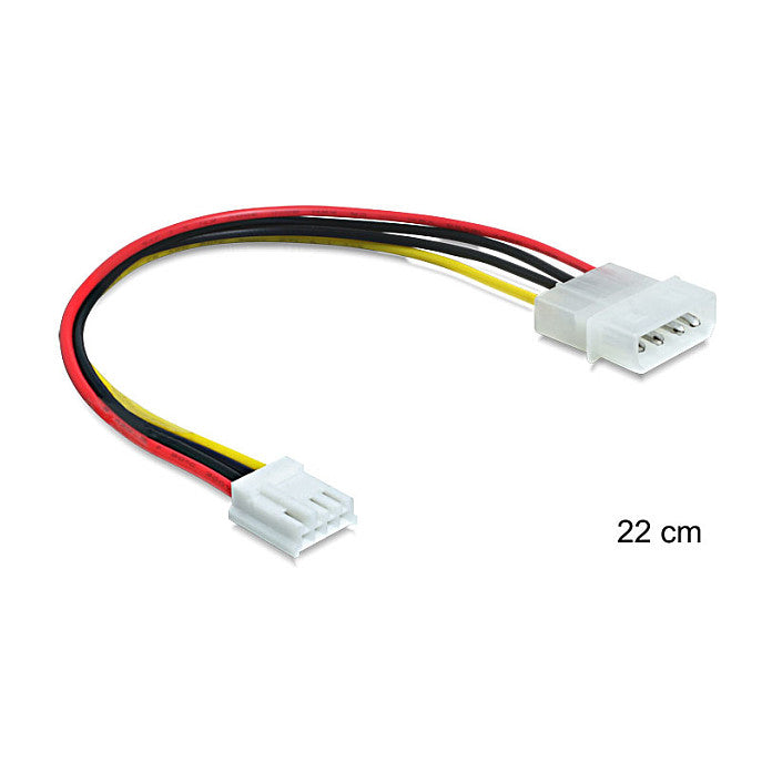 Stromkabel Delock Molex 4pin -> Floppy