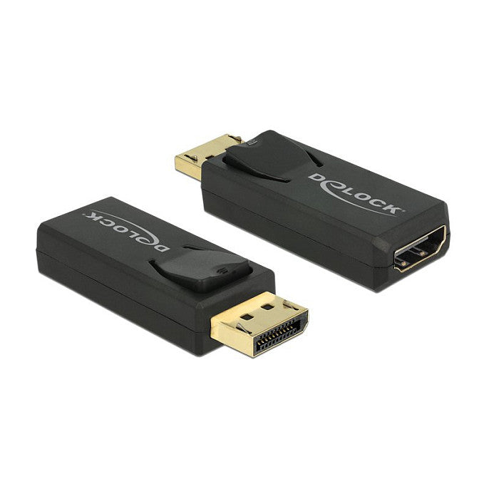 Adapter DisplayPort 1.2 Stecker > HDMI Buchse 4K Passiv schwarz