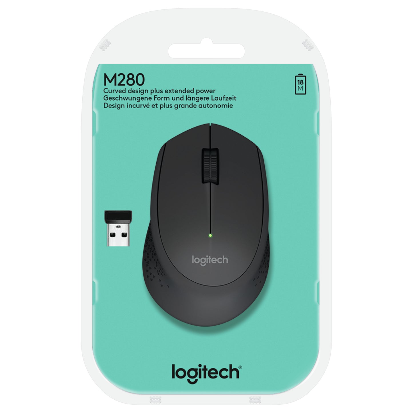 Logitech M280 wireless black
