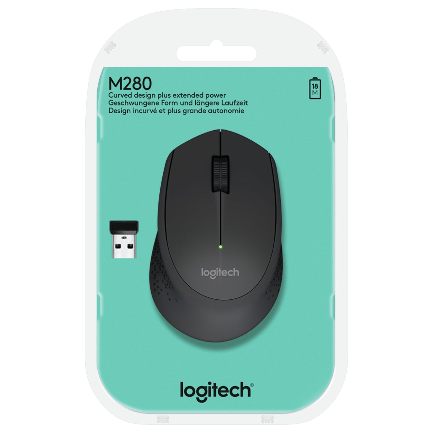 Logitech M280 wireless black