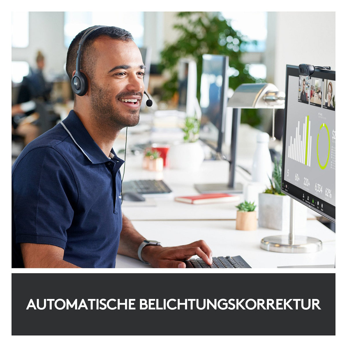 Logitech C270 HD 1280x720
