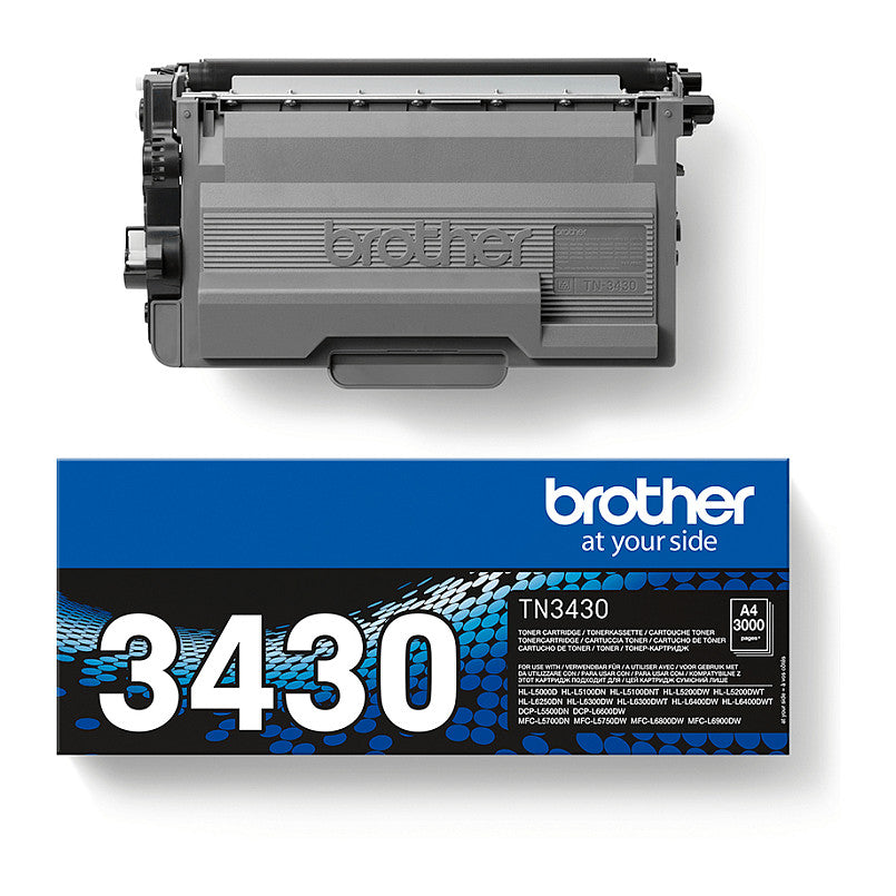 Brother Toner TN-3430 Schwarz bis zu 3.000 Seiten nach ISO 19752