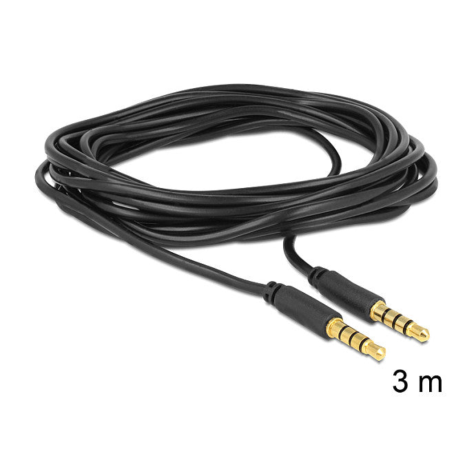 A Klinke 3,5mm St/St 3m DeLock