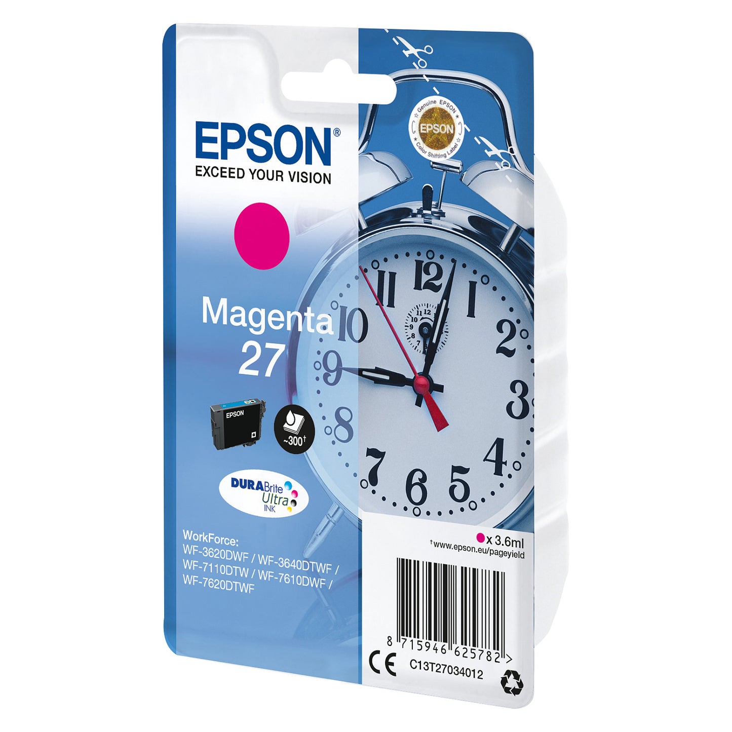 Epson 27 magenta Blister T2703