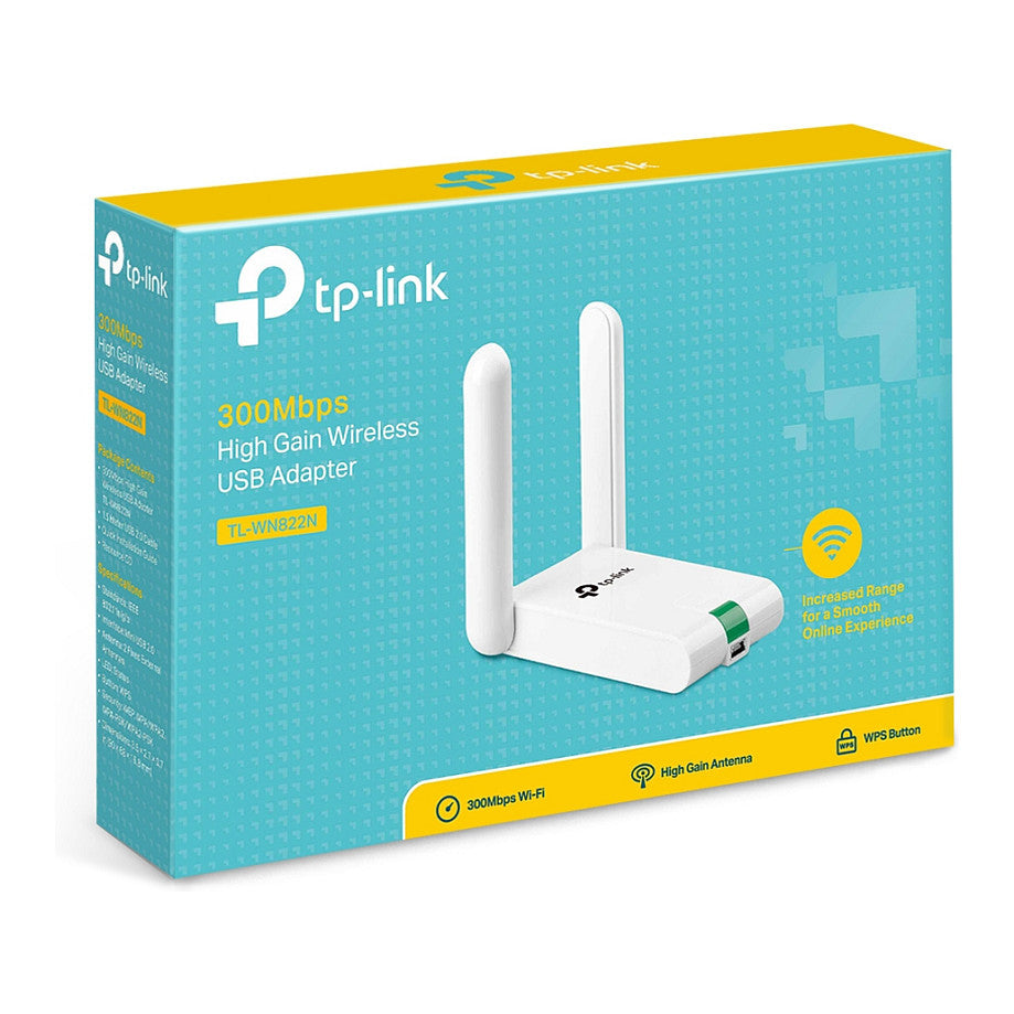 TP-Link TL-WN822N - 300Mbps High Gain Wi-Fi USB Adapter