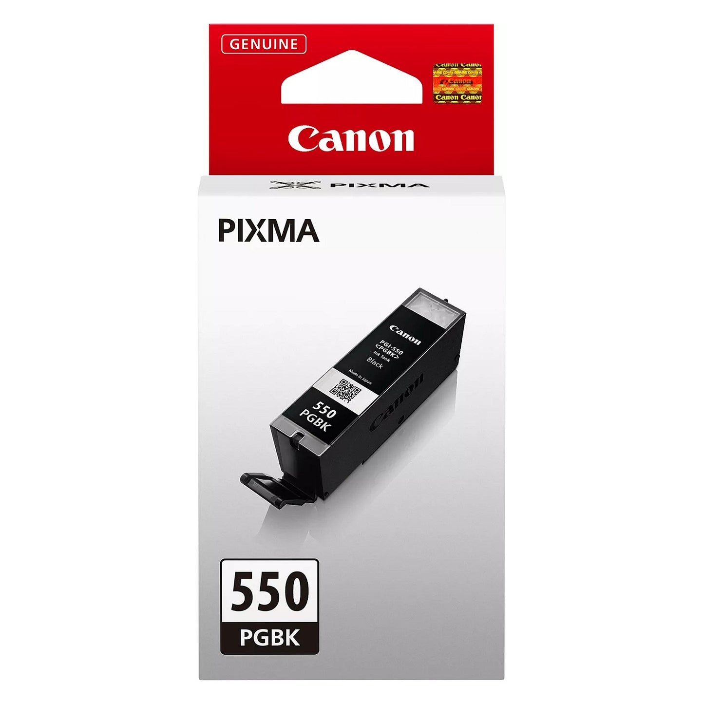 Canon Tinte PGI-550PGBK 6496B001 Pigment-Schwarz bis zu 300 Seiten gemäß ISO/IEC 24711