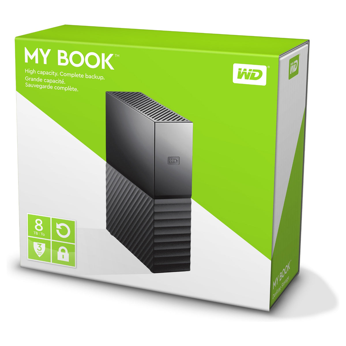 3,5 8TB WD My Book black USB 3.0
