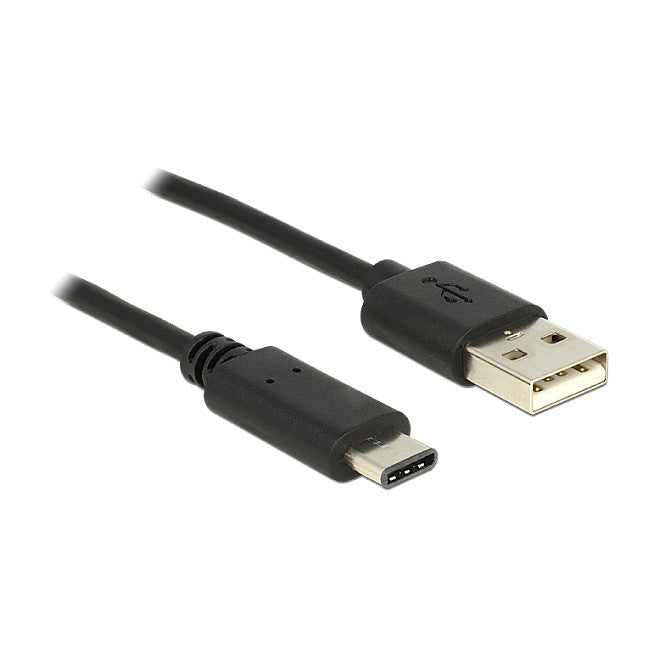 USB 2.0 Kabel Typ-A zu Type-C 1 m