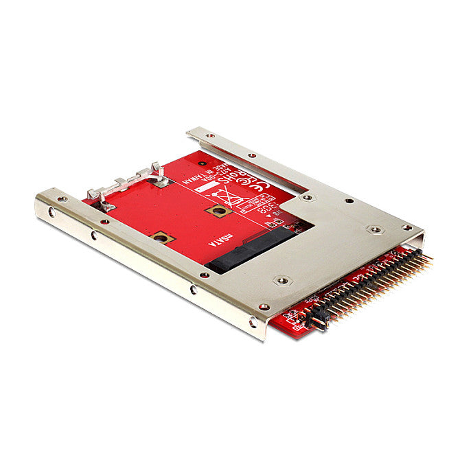 Konverter IDE 44 Pin > mSATA mit 2.5" Rahmen - 7 mm