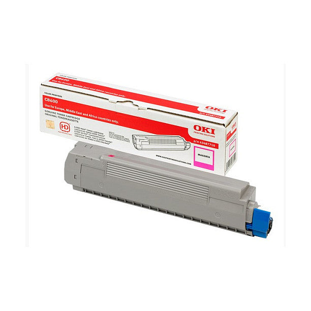 OKI Toner 43487710 Magenta bis zu 6.000 Seiten